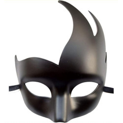 KinkHarness Masque Flamy noir